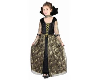 Role play-set for child Spider Witch (dress, collar), size 110/120 cm EOL